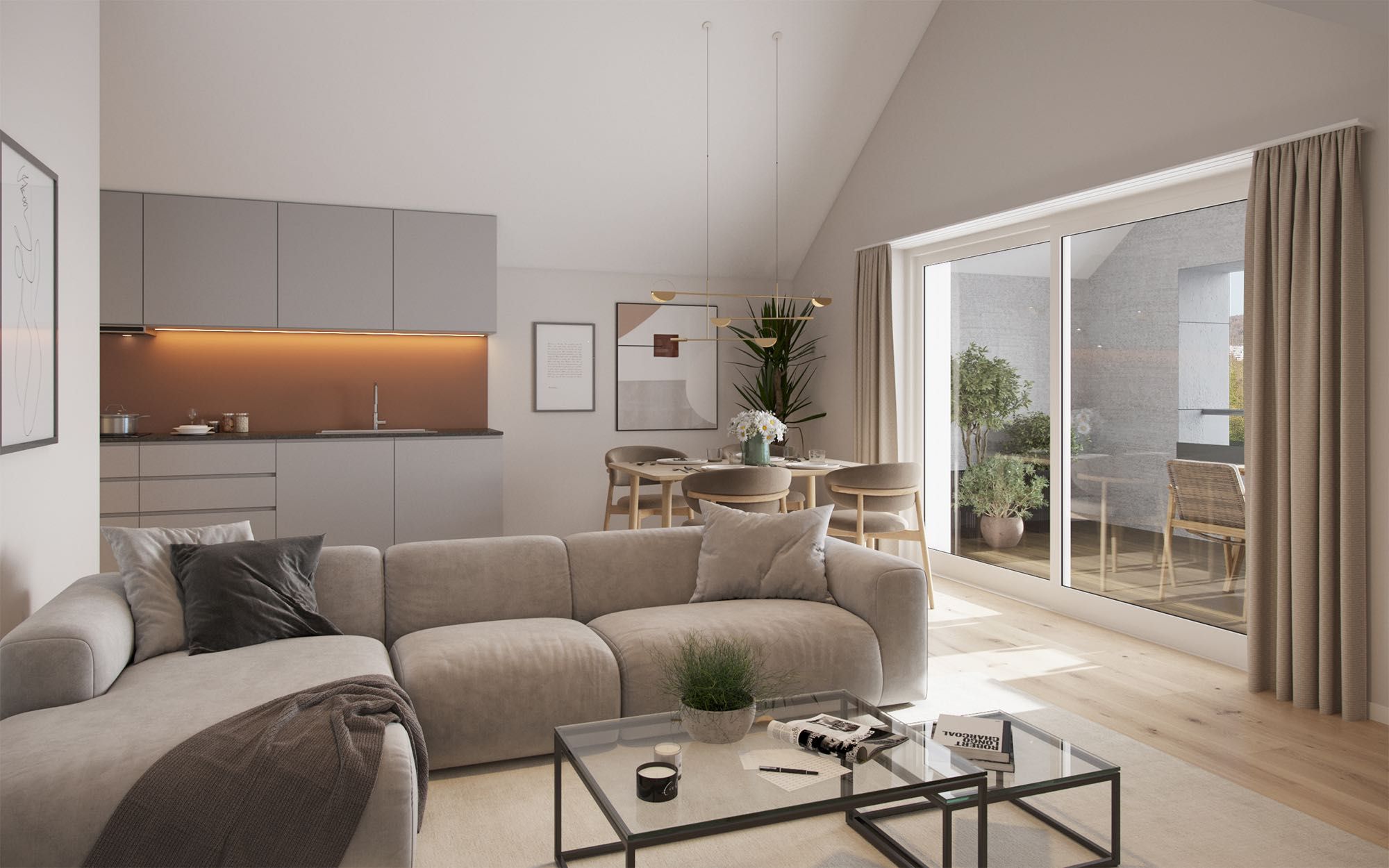 W 4.1 — Dachgeschoss · Dachwohnung